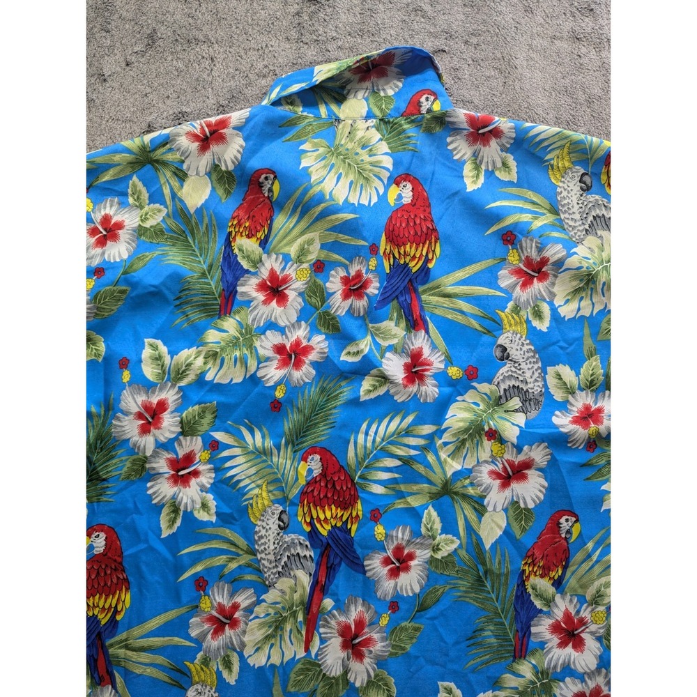 Rima Short Sleeve Button Up Hawaiian Shirt Men's Size 2XL - Picture 8 of 9